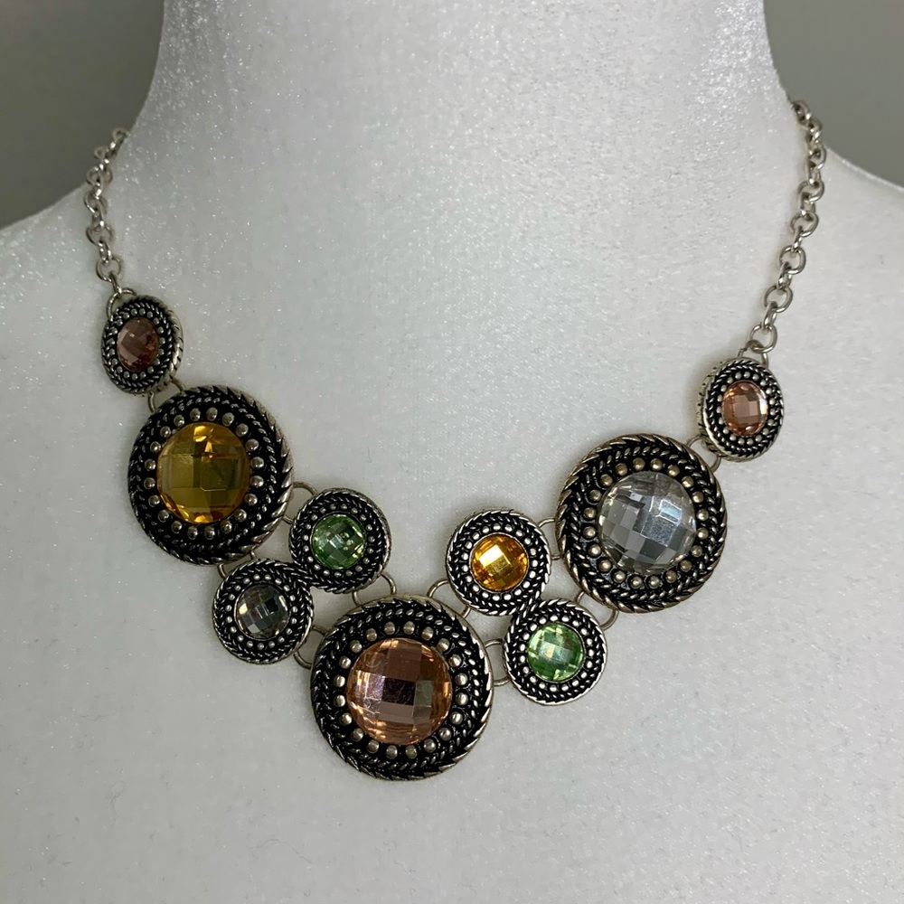 Premier Designs Silver Fashion Necklace